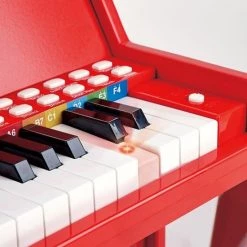 Hape Piano Met Lichtjes Rood -Duurzamer-speelgoed Winkel 550x550 417