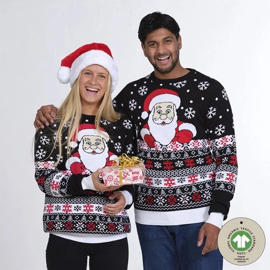 Jule Sweaters Foute Kersttrui Dames & Heren - Christmas Sweater "De Lievelingstrui Van De Kerstman" - 100% Biologisch Katoen - Kerst Trui Mannen & Vrouwen Maat XXL 7 Jule Sweaters Foute Kersttrui Dames & Heren - Christmas Sweater "De Lievelingstrui Van De Kerstman" - 100% Biologisch Katoen - Kerst Trui Mannen & Vrouwen Maat XXL - Afbeelding 7