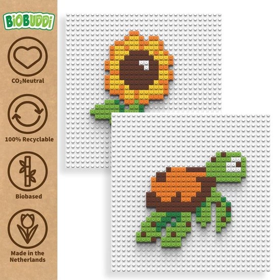 Biobuddi Pixel & Create Bloem En Schildpad BB-2014 10 Biobuddi Pixel & Create Bloem En Schildpad BB-2014 - Afbeelding 10