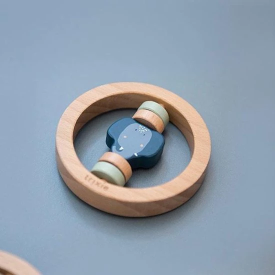 Trixie - Houten Ronde Rammelaar 3 Trixie - Houten Ronde Rammelaar - Afbeelding 3