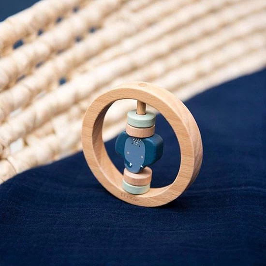 Trixie - Houten Ronde Rammelaar 4 Trixie - Houten Ronde Rammelaar - Afbeelding 4