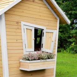 AXI Alice Speelhuis In Bruin/Wit - FSC Hout - Speelhuisje Voor De Tuin / Buiten - Tuinhuisje Voor Kinderen - 10 Jaar Garantie! -Duurzamer-speelgoed Winkel 550x550 555