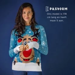 JAP Christmas JAP Foute Kersttrui - Rudolf Het Rendier - Kerstcadeau - Voor Kinderen - Kerst - 5/6 Jaar - Licht Blauw 14 JAP Christmas JAP Foute Kersttrui - Rudolf Het Rendier - Kerstcadeau - Voor Kinderen - Kerst - 5/6 Jaar - Licht Blauw -Duurzamer-speelgoed Winkel 550x550 575