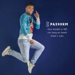 JAP Christmas JAP Foute Kersttrui - Rudolf Het Rendier - Kerstcadeau - Voor Kinderen - Kerst - 5/6 Jaar - Licht Blauw 15 JAP Christmas JAP Foute Kersttrui - Rudolf Het Rendier - Kerstcadeau - Voor Kinderen - Kerst - 5/6 Jaar - Licht Blauw -Duurzamer-speelgoed Winkel 550x550 576