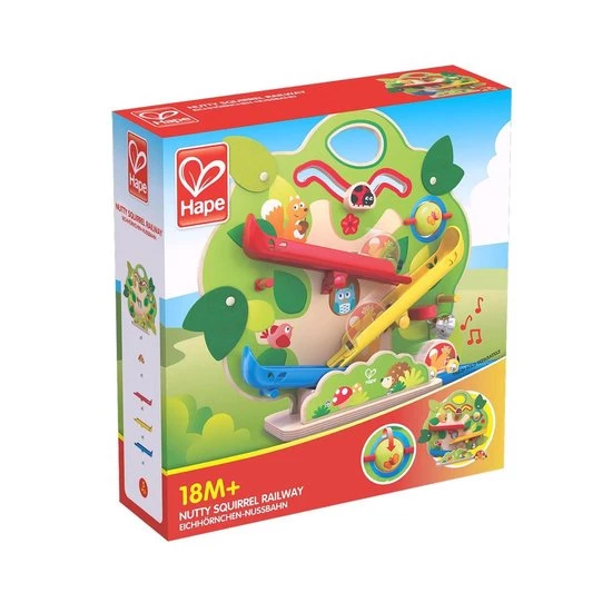 Hape Houten Eekhoorn Autobaan Groen 7 Hape Houten Eekhoorn Autobaan Groen - Afbeelding 7