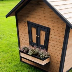 AXI Alice Speelhuis In Bruin/Antraciet - FSC Hout - Speelhuisje Voor De Tuin / Buiten - Tuinhuisje Voor Kinderen - 10 Jaar Garantie! -Duurzamer-speelgoed Winkel 550x550 636