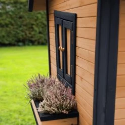 AXI Alice Speelhuis In Bruin/Antraciet - FSC Hout - Speelhuisje Voor De Tuin / Buiten - Tuinhuisje Voor Kinderen - 10 Jaar Garantie! -Duurzamer-speelgoed Winkel 550x550 639