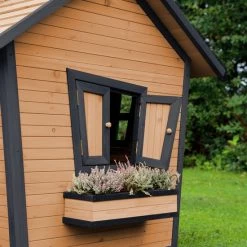 AXI Alice Speelhuis In Bruin/Antraciet - FSC Hout - Speelhuisje Voor De Tuin / Buiten - Tuinhuisje Voor Kinderen - 10 Jaar Garantie! -Duurzamer-speelgoed Winkel 550x550 645