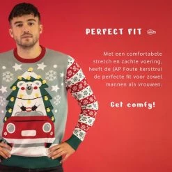 JAP Christmas JAP Foute Kersttrui - Driving Home For Christmas - Kerstcadeau Volwassenen - Dames En Heren - Kerst - 2XL - Blauw 11 JAP Christmas JAP Foute Kersttrui - Driving Home For Christmas - Kerstcadeau Volwassenen - Dames En Heren - Kerst - 2XL - Blauw -Duurzamer-speelgoed Winkel 550x550 763