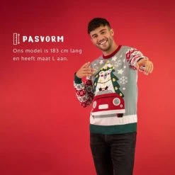 JAP Christmas JAP Foute Kersttrui - Driving Home For Christmas - Kerstcadeau Volwassenen - Dames En Heren - Kerst - 2XL - Blauw 15 JAP Christmas JAP Foute Kersttrui - Driving Home For Christmas - Kerstcadeau Volwassenen - Dames En Heren - Kerst - 2XL - Blauw -Duurzamer-speelgoed Winkel 550x550 767
