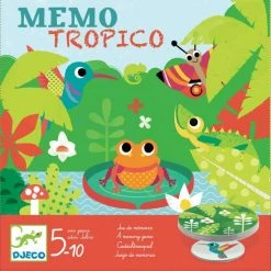 DJECO DJ08444 Bordspel Memo Tropico