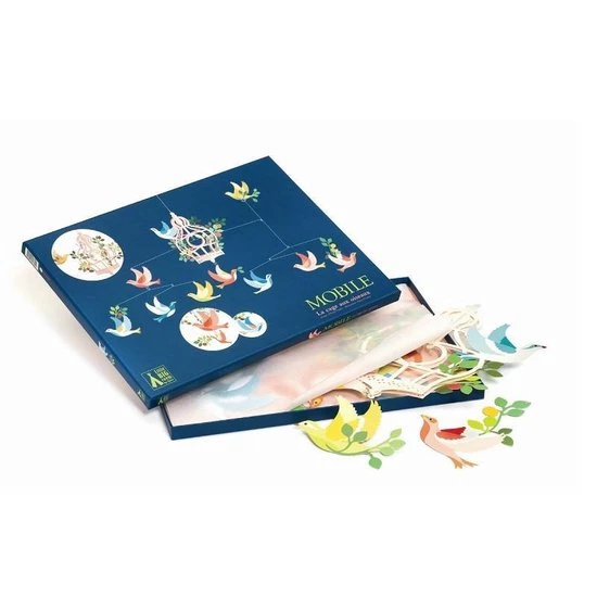 Djeco - Mobiel Vogelkooi 4 Djeco - Mobiel Vogelkooi - Afbeelding 4