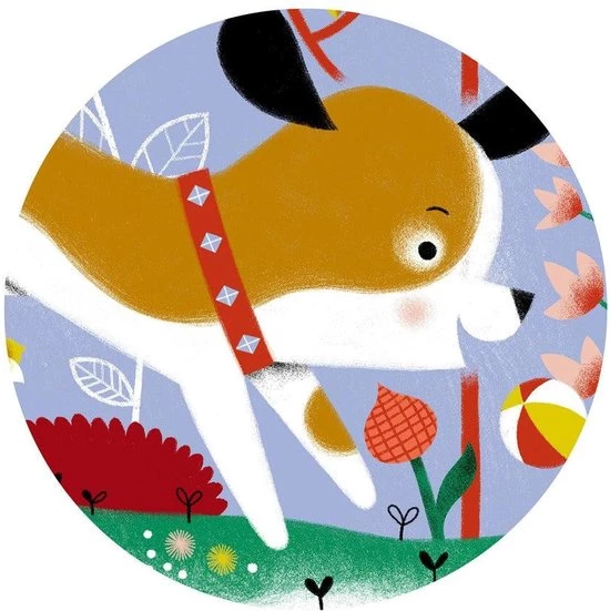 Djeco - Puzzel 24stukken - Firmin De Hond - 3+ 4 Djeco - Puzzel 24stukken - Firmin De Hond - 3+ - Afbeelding 4