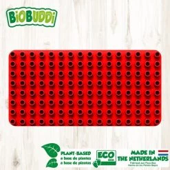 Biobuddi Grondplaat Rood (bb-0017) -Duurzamer-speelgoed Winkel 550x554 14