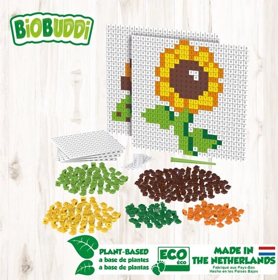 Biobuddi Pixel & Create Bloem En Schildpad BB-2014 7 Biobuddi Pixel & Create Bloem En Schildpad BB-2014 - Afbeelding 7