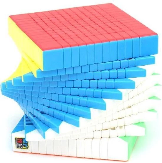 MoYu 12x12 Speedcube - Stickerless - Draai Kubus Puzzel - Magic Cube 4 MoYu 12x12 Speedcube - Stickerless - Draai Kubus Puzzel - Magic Cube - Afbeelding 4