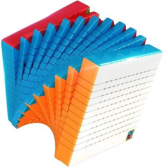 MoYu 12x12 Speedcube - Stickerless - Draai Kubus Puzzel - Magic Cube 1 MoYu 12x12 Speedcube - Stickerless - Draai Kubus Puzzel - Magic Cube