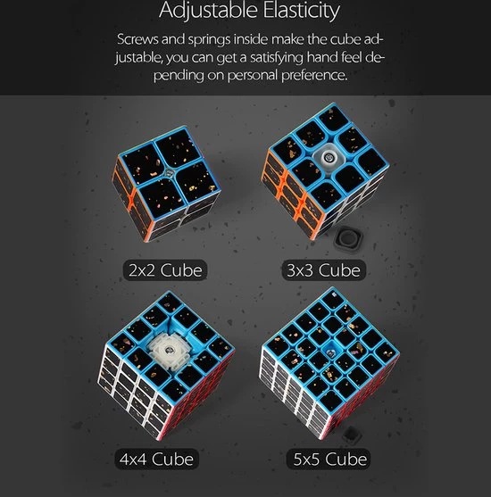 Moyu MF Special Splash Gold Cadeau Box 9 Moyu MF Special Splash Gold Cadeau Box - Afbeelding 9