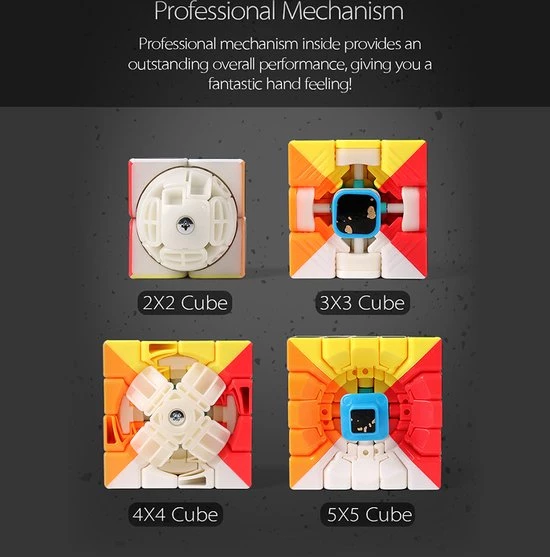 Moyu MF Special Splash Gold Cadeau Box 21 Moyu MF Special Splash Gold Cadeau Box - Afbeelding 21