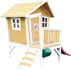 AXI Robin Speelhuis In Bruin/Wit - Met Verdieping En Paarse Glijbaan - Speelhuisje Voor De Tuin / Buiten - FSC Hout - Speeltoestel Voor Kinderen 34 AXI Robin Speelhuis In Bruin/Wit - Met Verdieping En Paarse Glijbaan - Speelhuisje Voor De Tuin / Buiten - FSC Hout - Speeltoestel Voor Kinderen -Duurzamer-speelgoed Winkel 550x558 11