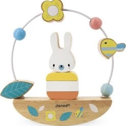 Janod Pure - Kralendoolhof En Schommelend Konijn -Duurzamer-speelgoed Winkel 550x560 6