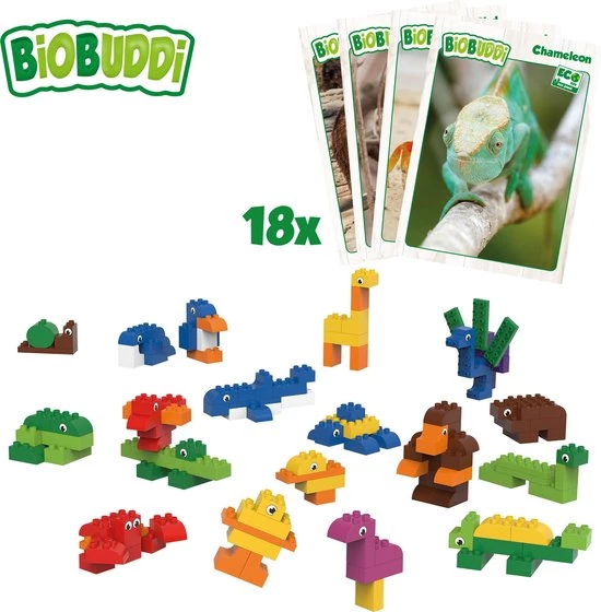 BiOBUDDi BiobBuddi Speelgoed Blokken | 240-delig 5 BiOBUDDi BiobBuddi Speelgoed Blokken | 240-delig - Afbeelding 5