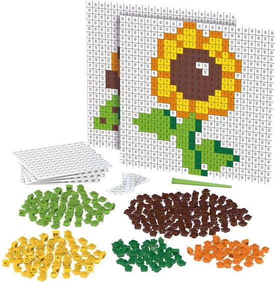 Biobuddi Pixel & Create Bloem En Schildpad BB-2014 1 Biobuddi Pixel & Create Bloem En Schildpad BB-2014