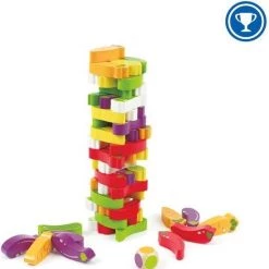 Hape Evenwichtsspel Stacking Veggie 55-delig -Duurzamer-speelgoed Winkel 550x563 9