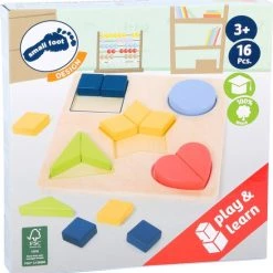 Small Foot Company Small Foot Vormenpuzzel Junior Hout 15 Stukjes -Duurzamer-speelgoed Winkel 550x565 15