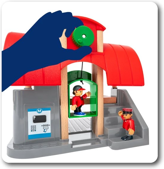 BRIO Centraal Stationset - 33989 - Treinbaan 4 BRIO Centraal Stationset - 33989 - Treinbaan - Afbeelding 4