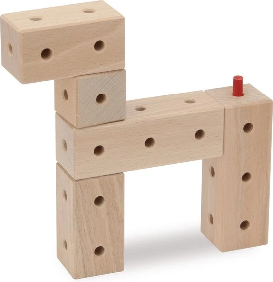 Matador Maker 3+ 108-delig Ki2 Houten Bouwset 8 Matador Maker 3+ 108-delig Ki2 Houten Bouwset - Afbeelding 8