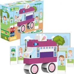BiOBUDDi Plantaardig Bouwspeelgoed IJscokar - 27-delig -Duurzamer-speelgoed Winkel 550x568 6