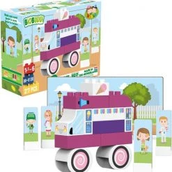 BiOBUDDi Plantaardig Bouwspeelgoed IJscokar - 27-delig -Duurzamer-speelgoed Winkel 550x568 7