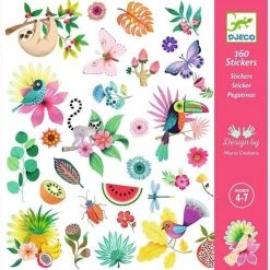 Djeco - Stickers Paradijs - 4 Stickervellen 7 Djeco - Stickers Paradijs - 4 Stickervellen -Duurzamer-speelgoed Winkel 550x573