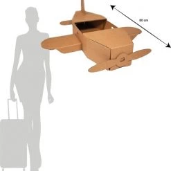 Kartonnen Speelgoed Vliegtuig - Sinterklaas Cadeau - Hobbykarton - KarTent 24 Kartonnen Speelgoed Vliegtuig - Sinterklaas Cadeau - Hobbykarton - KarTent -Duurzamer-speelgoed Winkel 550x573 3