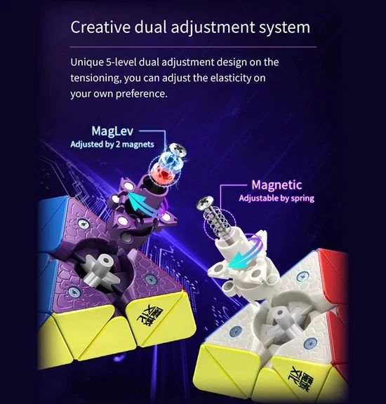 Moyu Weilong Pyraminx Magnetic - STANDARD EDITION 16 Moyu Weilong Pyraminx Magnetic - STANDARD EDITION - Afbeelding 16