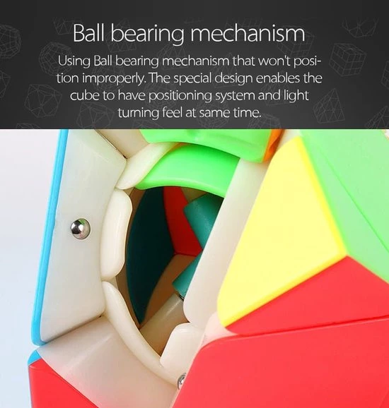 Moyu Meilong Megaminx, Pyraminx, Skewb, Square1 Kado Box 8 Moyu Meilong Megaminx, Pyraminx, Skewb, Square1 Kado Box - Afbeelding 8