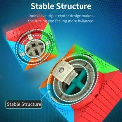 MoYu 10x10 Speedcube - Stickerless - Draai Kubus Puzzel - Magic Cube - Gratis Verzending -Duurzamer-speelgoed Winkel 550x578 11