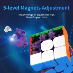 Moyu Weilong WR Maglev 3x3 Speedcube - Magnetisch - Stickerless - Professionele Draai Puzzel Kubus -Duurzamer-speelgoed Winkel 550x578 16