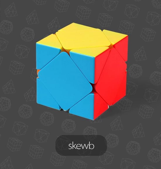 Moyu Meilong Megaminx, Pyraminx, Skewb, Square1 Kado Box 9 Moyu Meilong Megaminx, Pyraminx, Skewb, Square1 Kado Box - Afbeelding 9