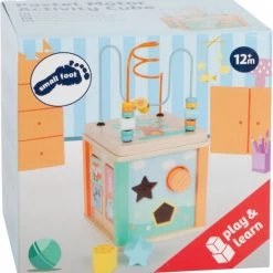 Small Foot Company Small Foot - Motor Activity Cube Pastel -Duurzamer-speelgoed Winkel 550x578 26