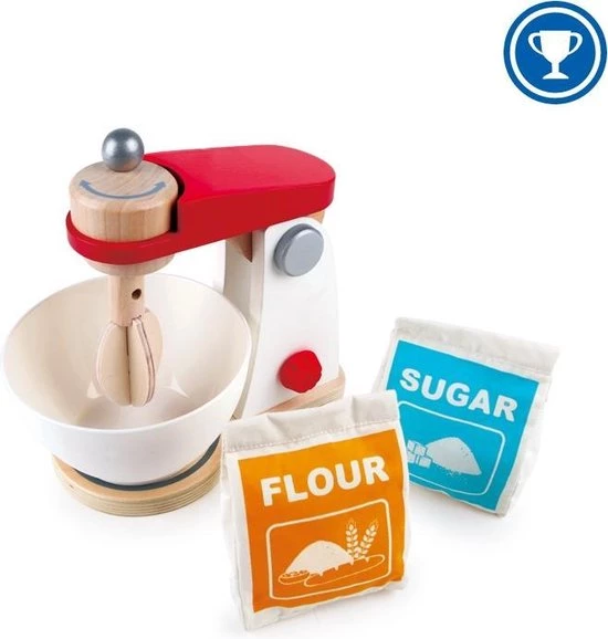 Hape Houten Speelgoedkeukenmachine 8 Hape Houten Speelgoedkeukenmachine - Afbeelding 8