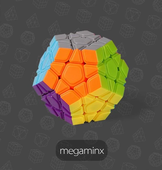 Moyu Meilong Megaminx, Pyraminx, Skewb, Square1 Kado Box 11 Moyu Meilong Megaminx, Pyraminx, Skewb, Square1 Kado Box - Afbeelding 11