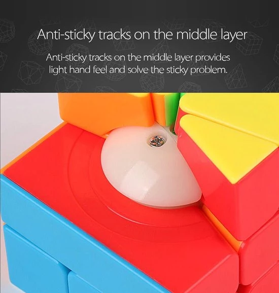 Moyu Meilong Megaminx, Pyraminx, Skewb, Square1 Kado Box 13 Moyu Meilong Megaminx, Pyraminx, Skewb, Square1 Kado Box - Afbeelding 13