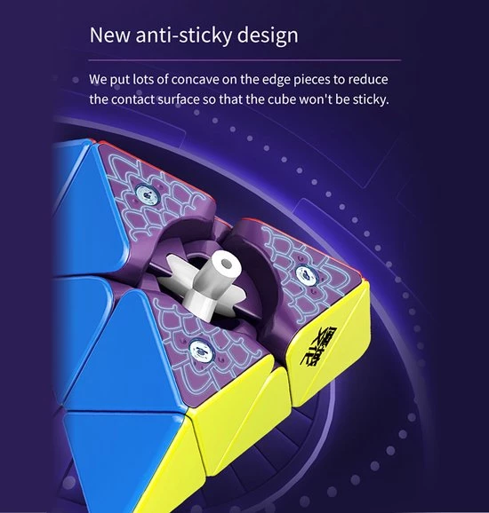 Moyu Weilong Pyraminx Magnetic - STANDARD EDITION 18 Moyu Weilong Pyraminx Magnetic - STANDARD EDITION - Afbeelding 18