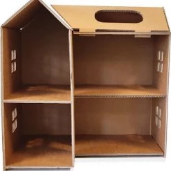 Kartonnen Poppenhuis - Cadeau Van Duurzaam Karton - Hobbykarton - KarTent -Duurzamer-speelgoed Winkel 550x578 62
