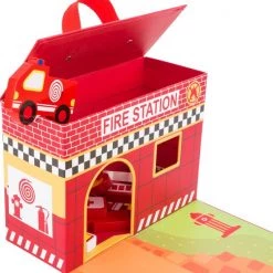 Small Foot Company Small Foot Brandweerkazerne 13-delig -Duurzamer-speelgoed Winkel 550x583 2