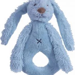 Happy Horse Konijn Richie Rammelaar - Donkerblauw - Baby Cadeau -Duurzamer-speelgoed Winkel 550x595 1