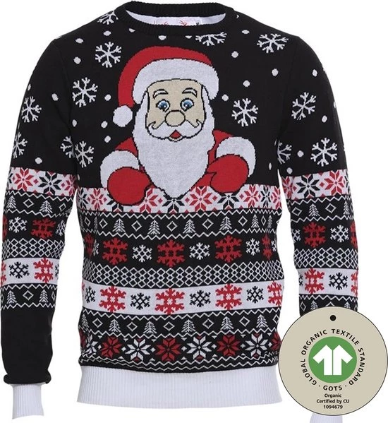 Jule Sweaters Foute Kersttrui Dames & Heren - Christmas Sweater "De Lievelingstrui Van De Kerstman" - 100% Biologisch Katoen - Kerst Trui Mannen & Vrouwen Maat XXL 1 Jule Sweaters Foute Kersttrui Dames & Heren - Christmas Sweater "De Lievelingstrui Van De Kerstman" - 100% Biologisch Katoen - Kerst Trui Mannen & Vrouwen Maat XXL