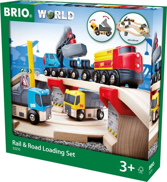 BRIO Spoor En Weg Transportset - 33210 11 BRIO Spoor En Weg Transportset - 33210 - Afbeelding 11